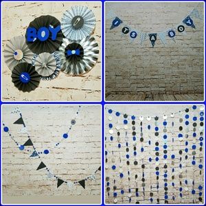 Baby shower party  decoration set